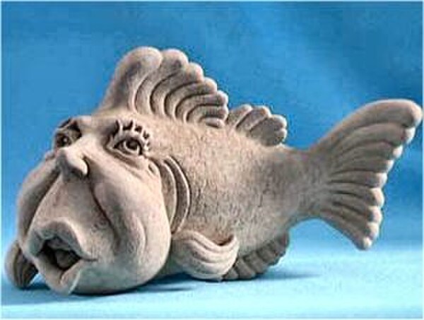 Dorothy Fish Sculpture by Sculptor Carruth